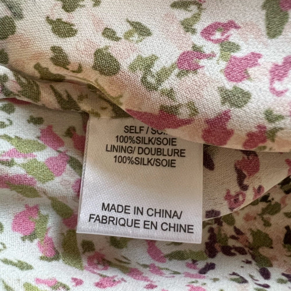 Haute Hippie 100% Silk Floral Mini Skirt - Picture 8 of 9